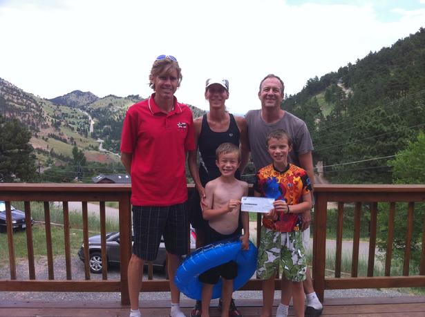 (L to R) Coach Sean, Tracy, Tim, Klaus & Calvin